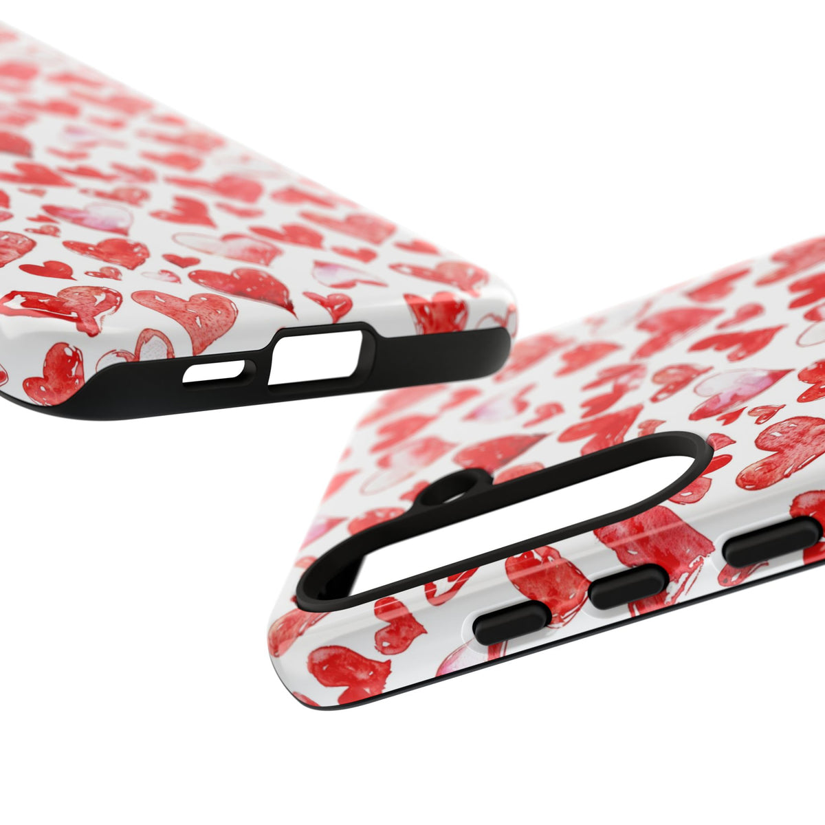 Heart Pattern Phone Case – Stylish & Loving Design for Your Device 813