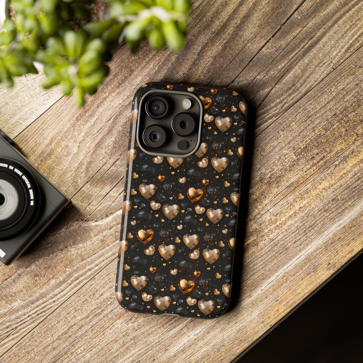 Heart Pattern Phone Case – Stylish & Loving Design for Your Device 233