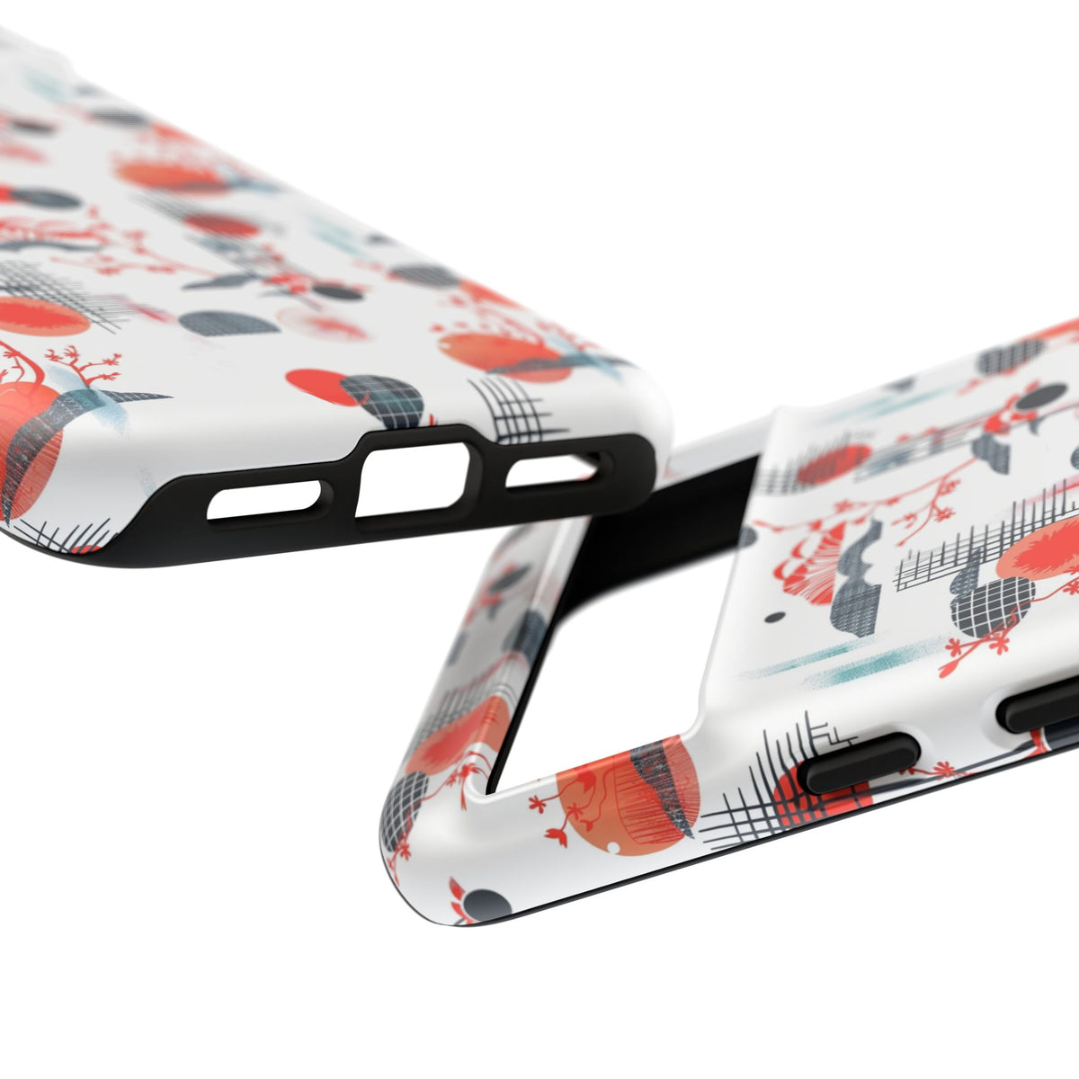 Japanese Pattern Phone Case – Elegant & Timeless Design for Your Phone 082