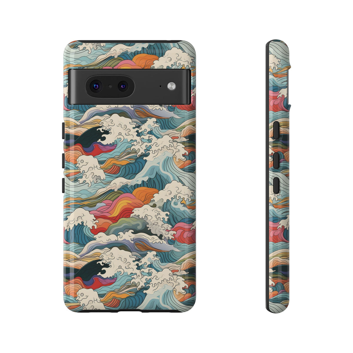 Japanese Waves Phone Case – Embrace Timeless Elegance with Classic Design 2