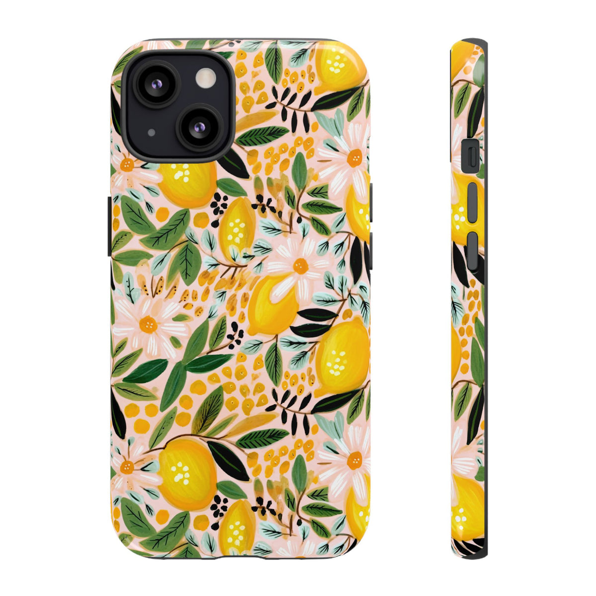 Cute Summer Lemons Phone Case – Refreshing Citrus Design for Your Phone 2