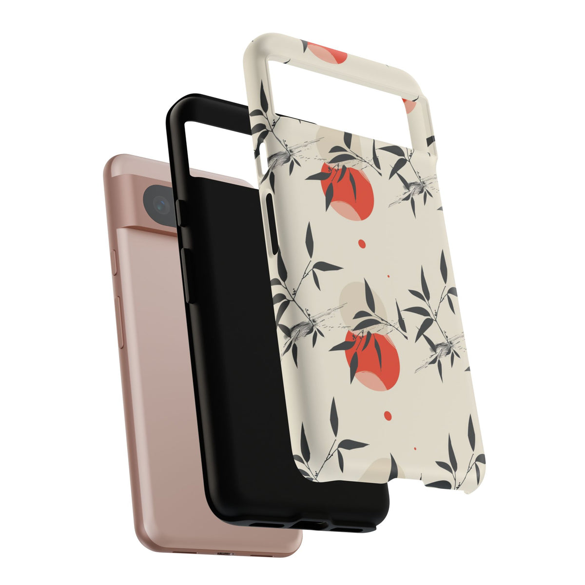 Japanese Pattern Phone Case – Elegant & Timeless Design for Your Phone 002