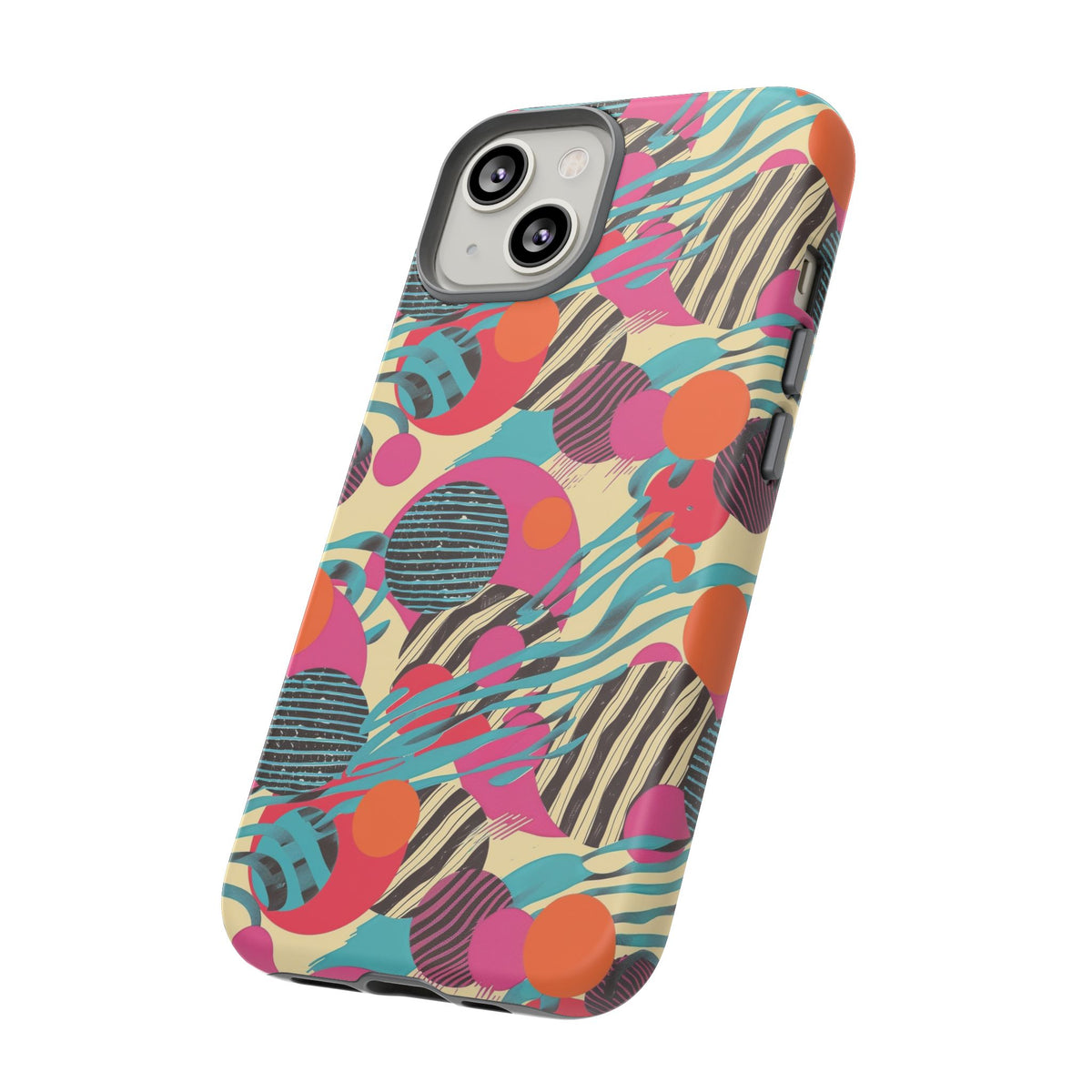 Retro 80s Seamless Phone Case – Vintage Style Meets Modern Protection 167