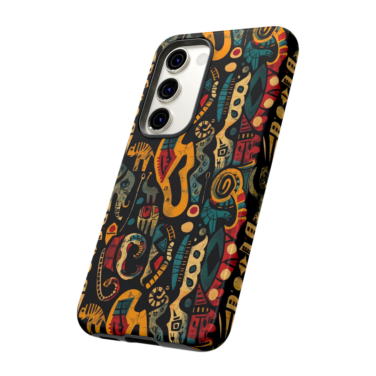 Stylish African Pattern Phone Case – Unique and Vibrant Protection 153