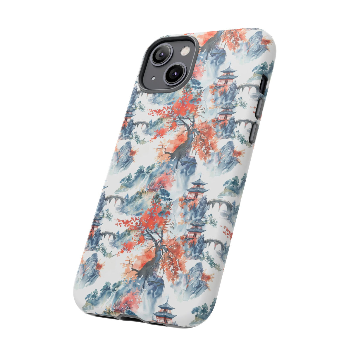 Japanese Pattern Phone Case – Elegant & Timeless Design for Your Phone 043