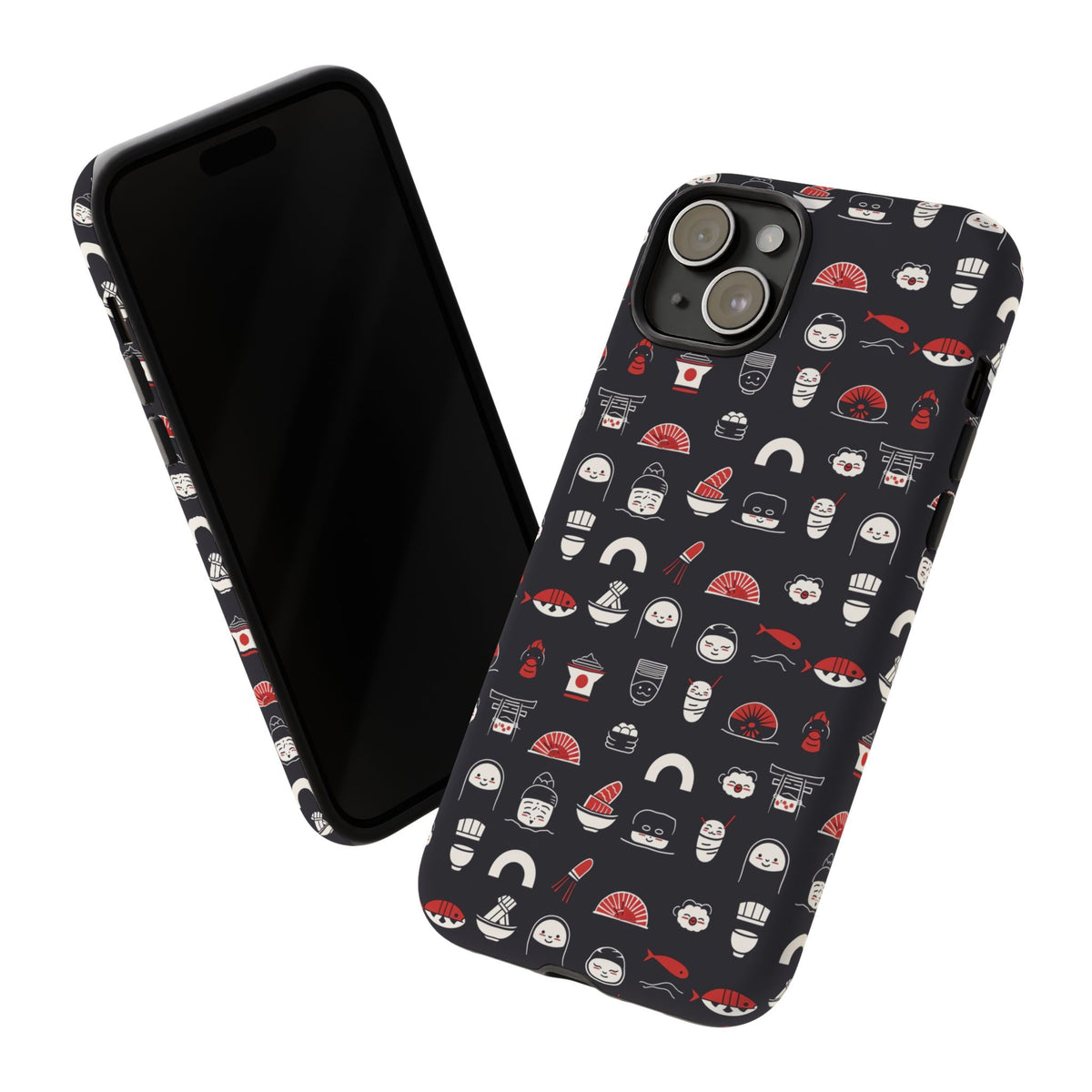 Japanese Pattern Phone Case – Elegant & Timeless Design for Your Phone 456