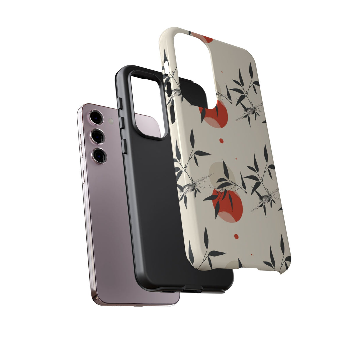 Japanese Pattern Phone Case – Elegant & Timeless Design for Your Phone 002