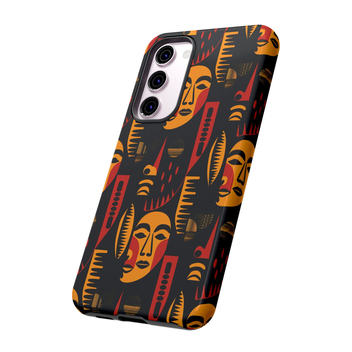 Stylish African Pattern Phone Case – Unique and Vibrant Protection 203