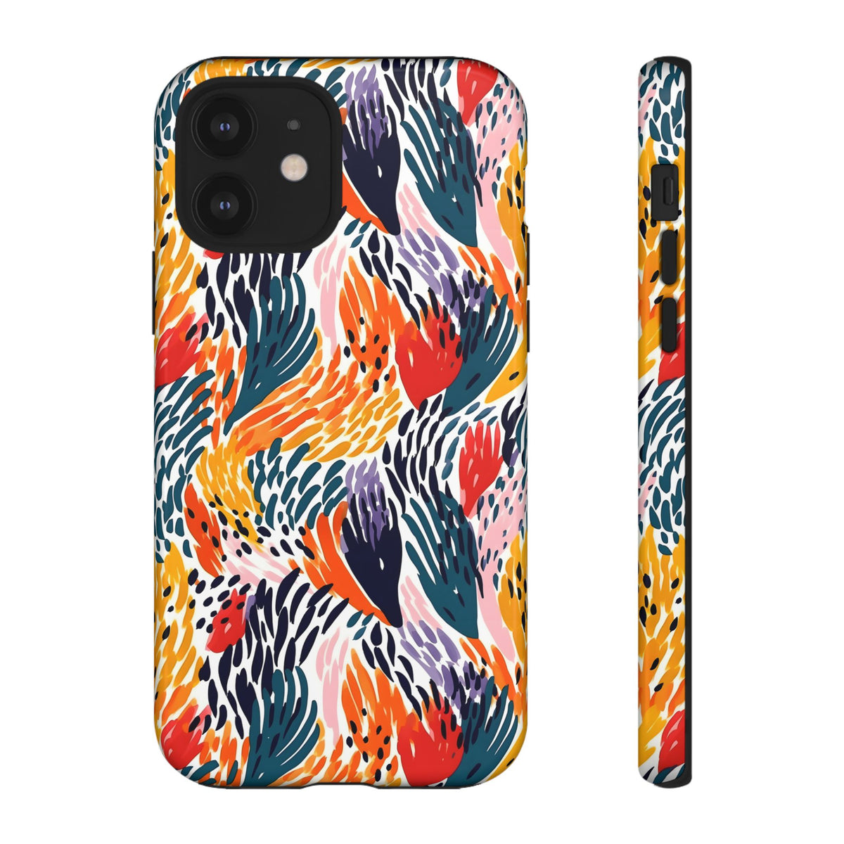 Abstract Painting Design Phone Case – Modern Art-Inspired Phone Cover