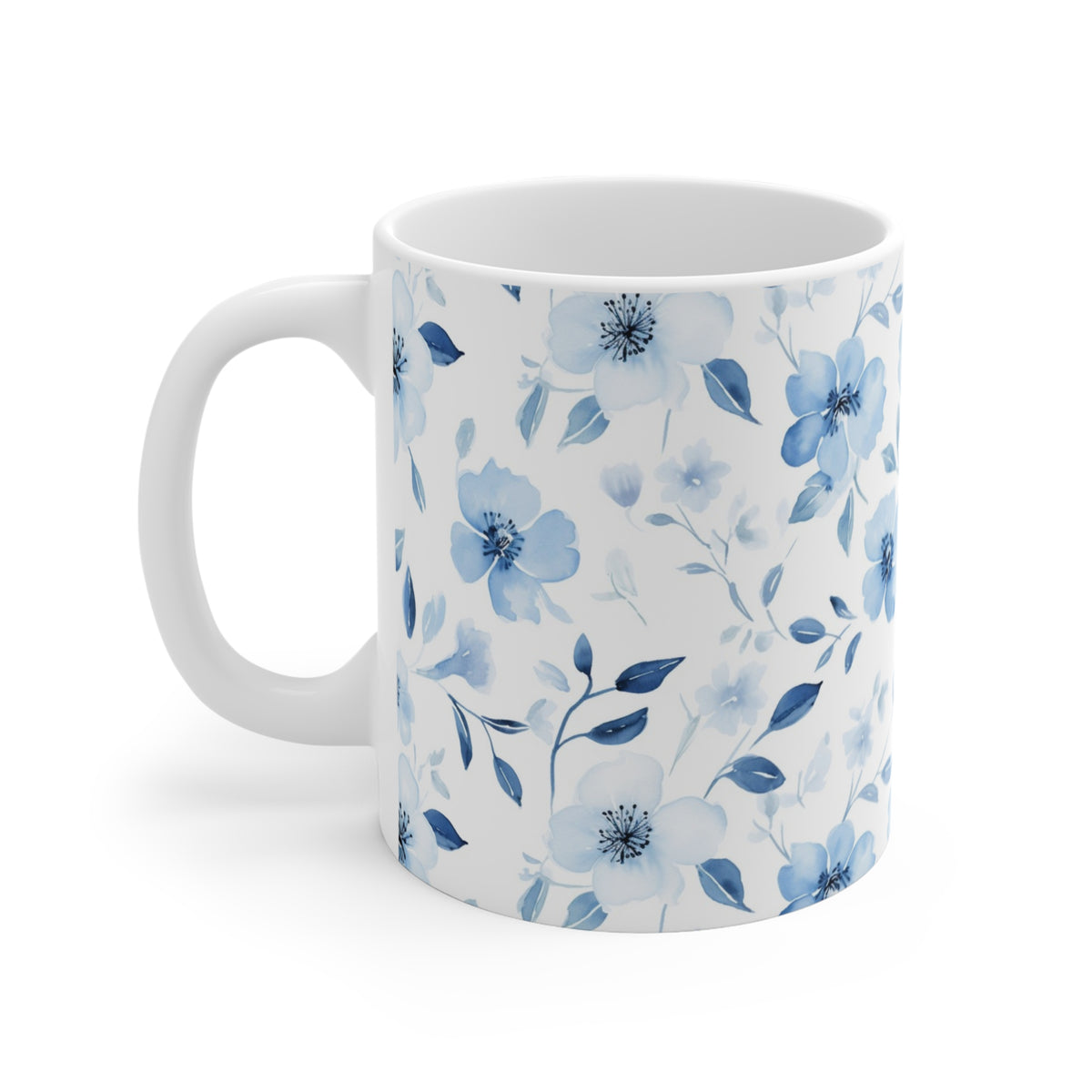 Various Watercolor Design All Over Coffee Mug – Unique Artistic Ceramic Coffee Cup 910