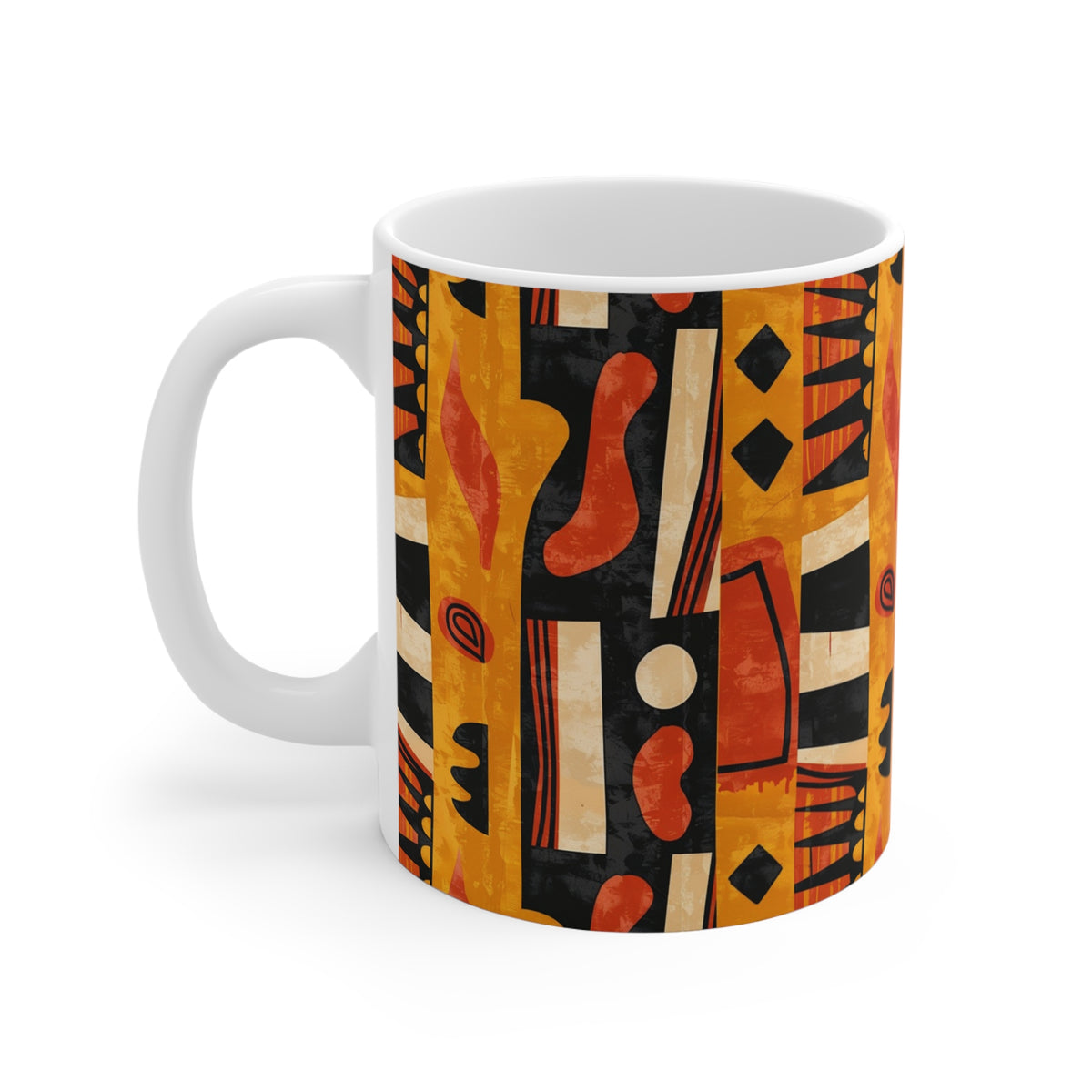 All-Over African Pattern Coffee Mug 695