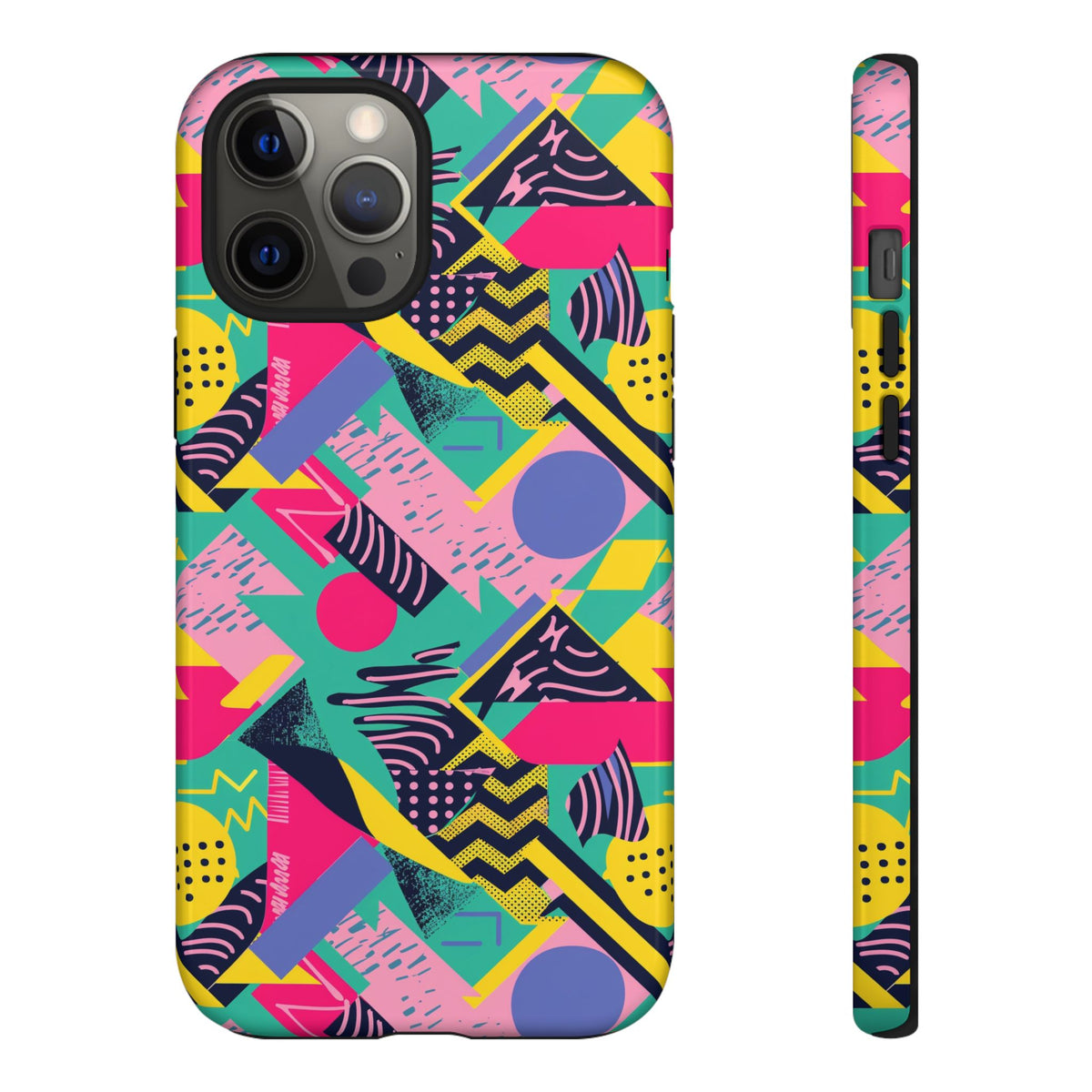 Retro 80s Seamless Phone Case – Vintage Style Meets Modern Protection 078