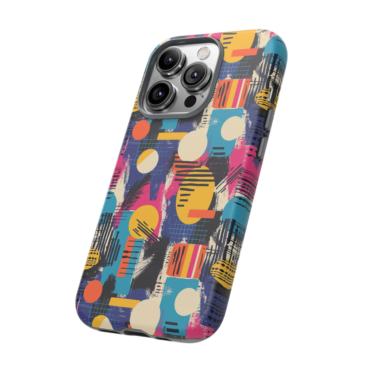 Retro 80s Seamless Phone Case – Vintage Style Meets Modern Protection 153