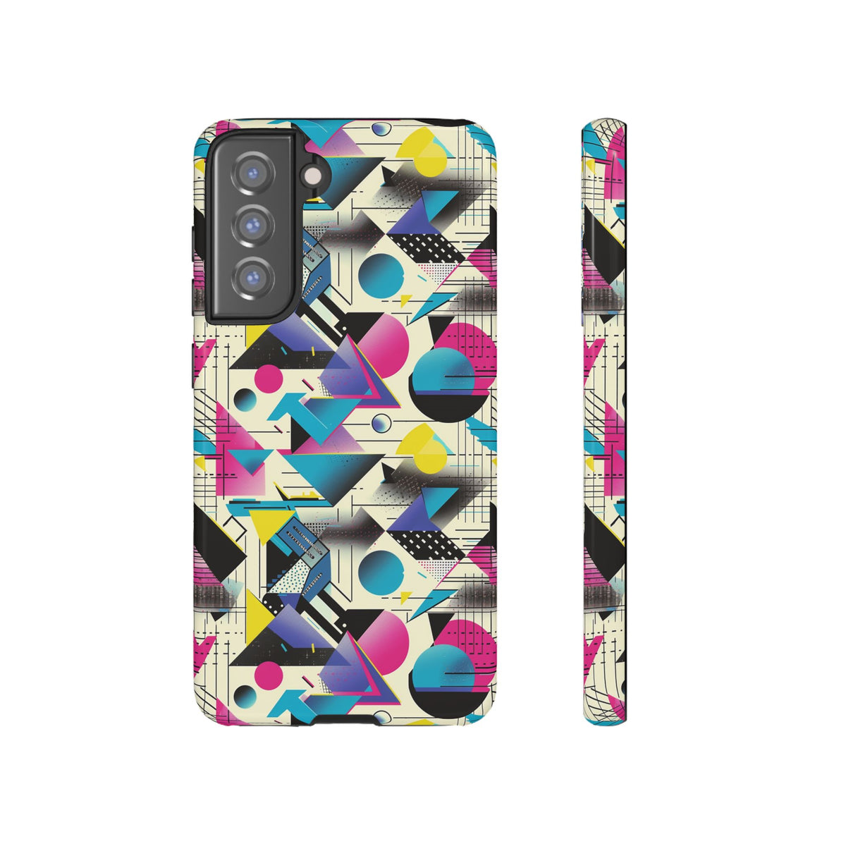 Retro 80s Seamless Phone Case – Vintage Style Meets Modern Protection 202