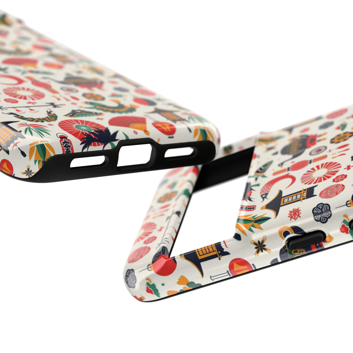 Japanese Pattern Phone Case – Elegant & Timeless Design for Your Phone 461