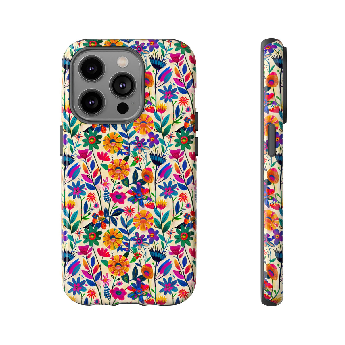 Frida Kahlo's Flower Phone Case – Artistic Elegance for Your Phone 2