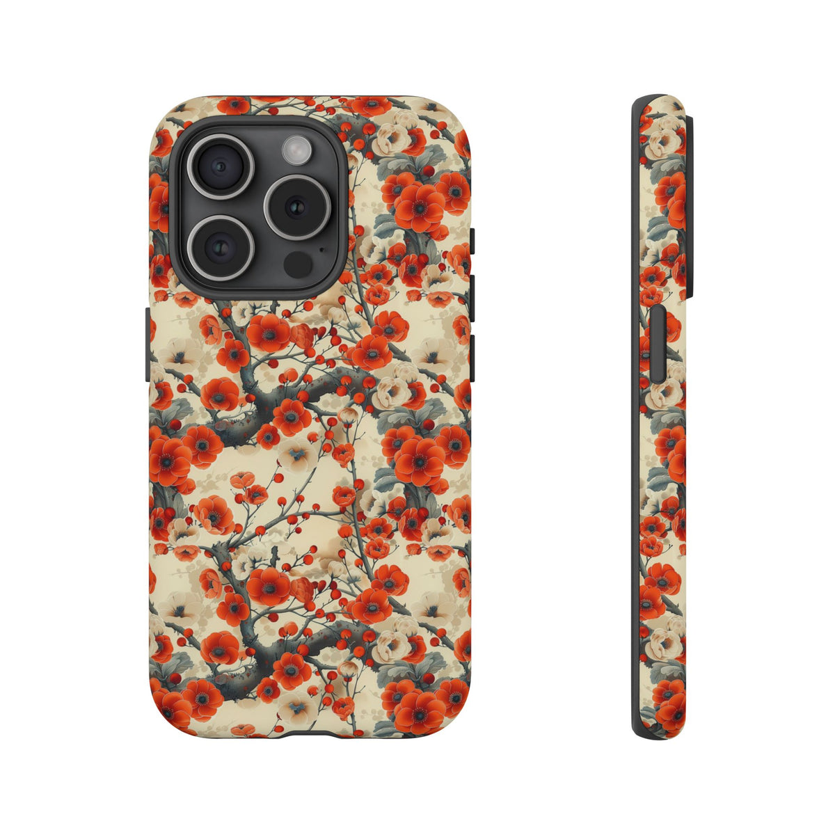 Japanese Pattern Phone Case – Elegant & Timeless Design for Your Phone 084