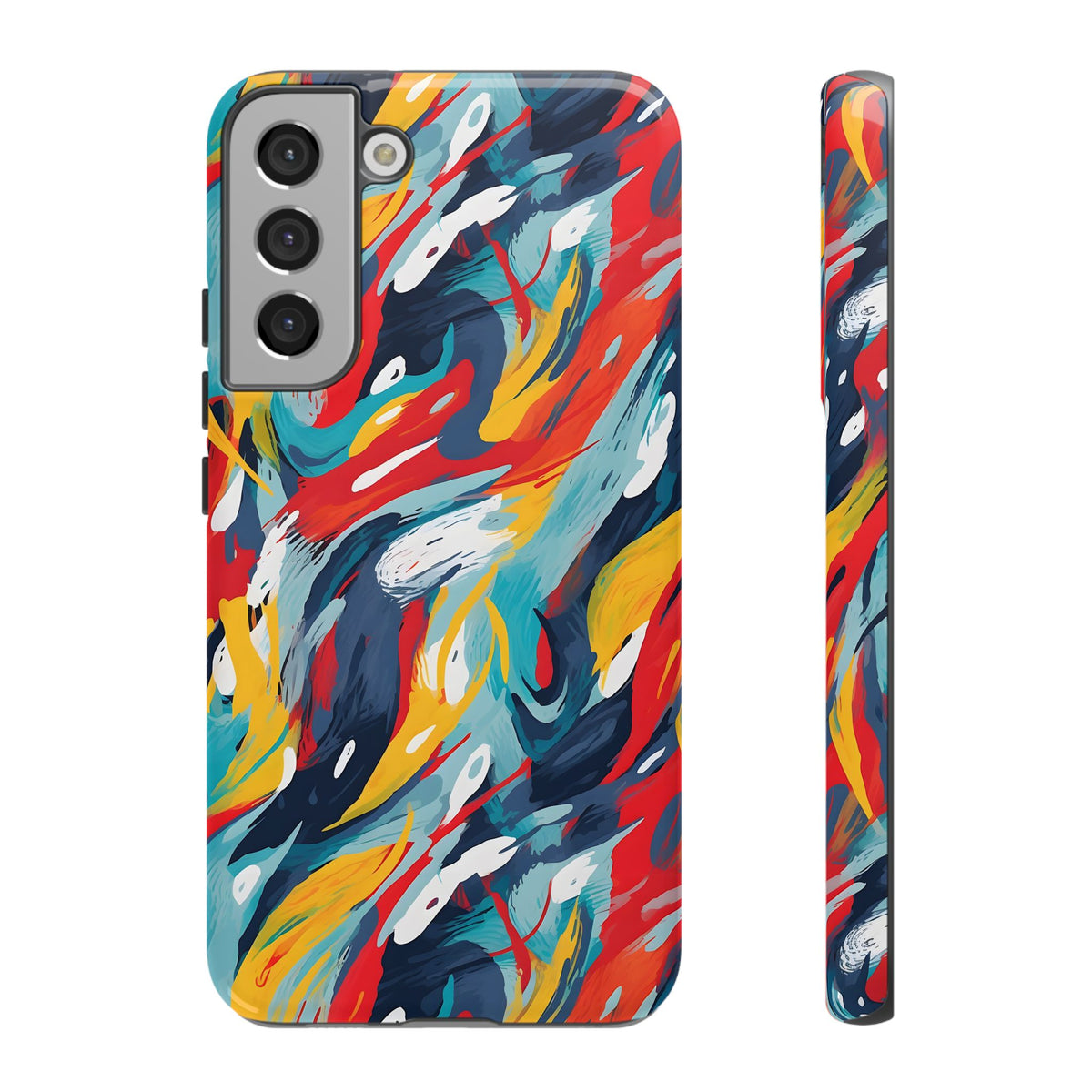 Tough CasesAbstract Painting Design Phone Case – Modern Art-Inspired Phone Cover 8