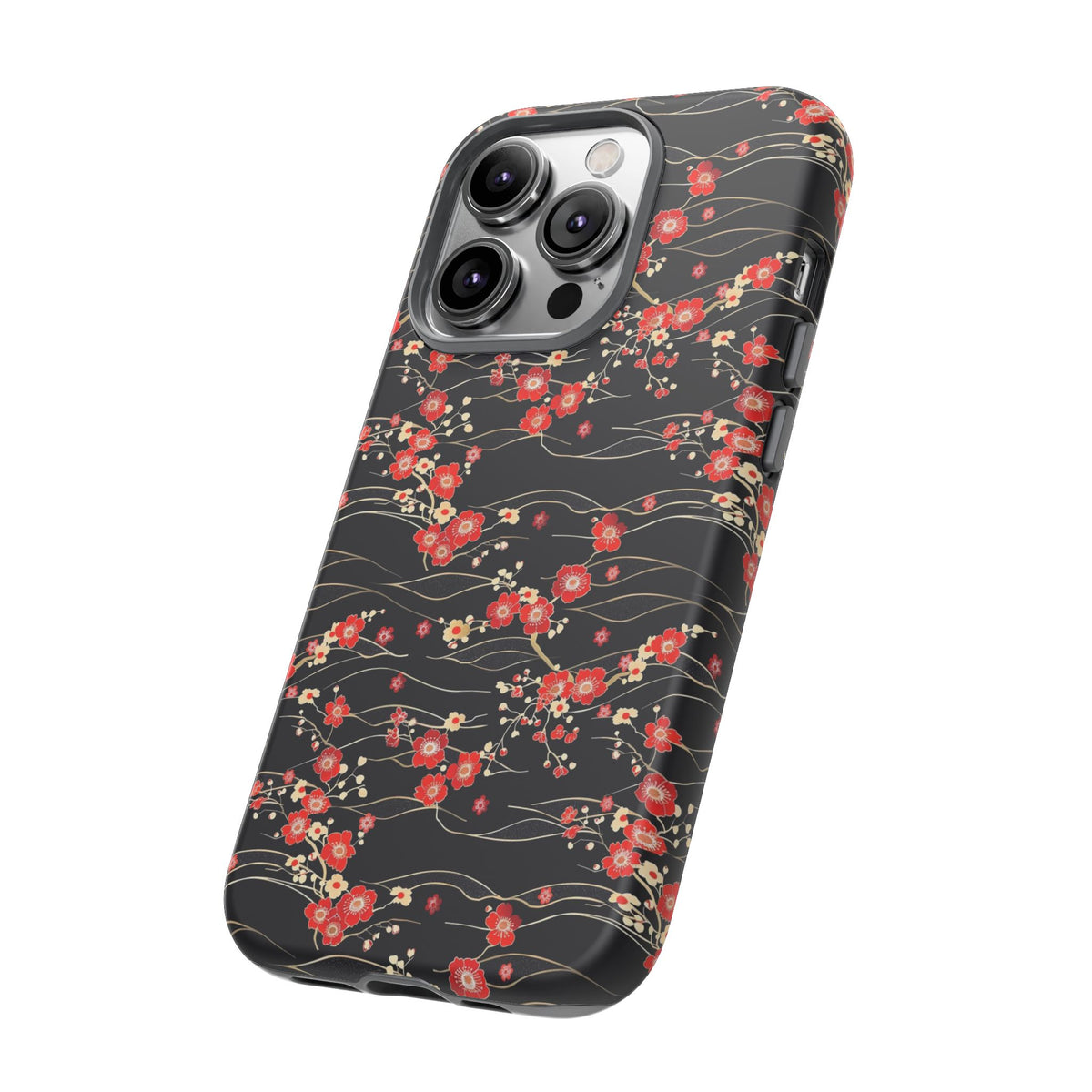 Japanese Pattern Phone Case – Elegant & Timeless Design for Your Phone 041