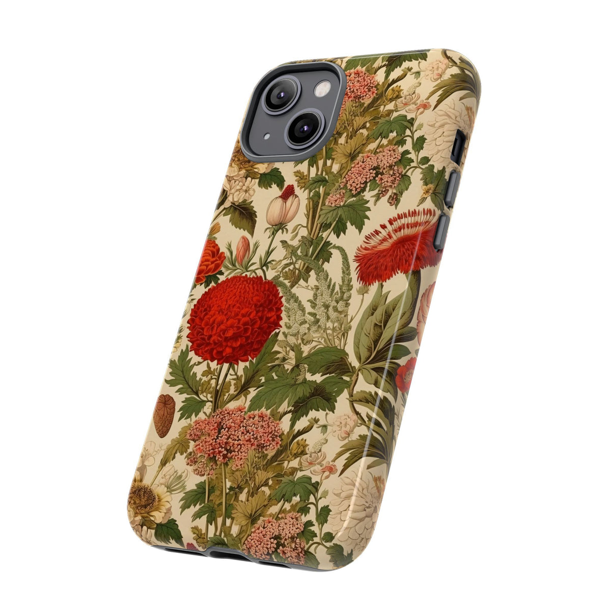 Antique Garden Botanical Phone Case - Vintage Botanical Phone Cover 2