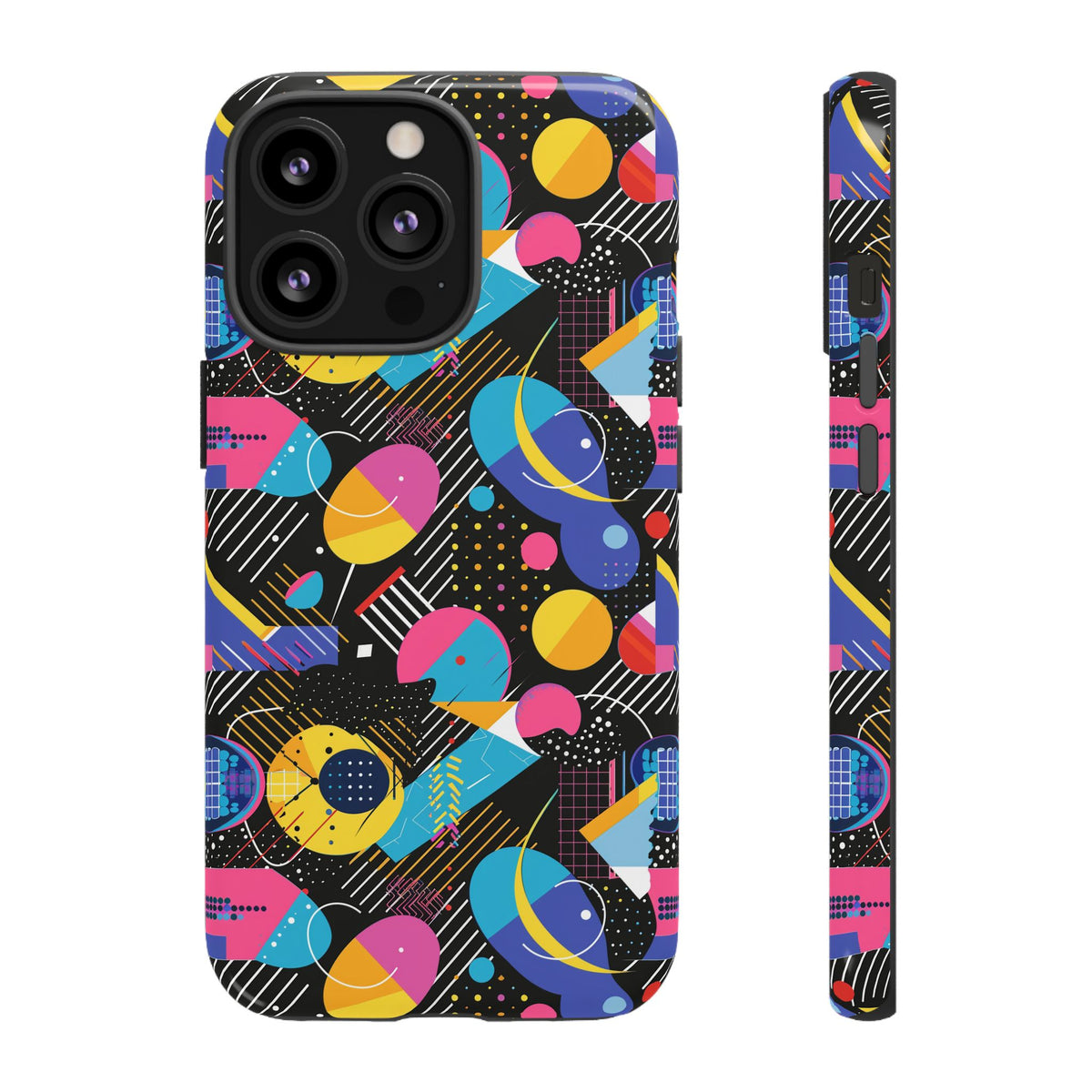 Retro 80s Seamless Phone Case – Vintage Style Meets Modern Protection 58