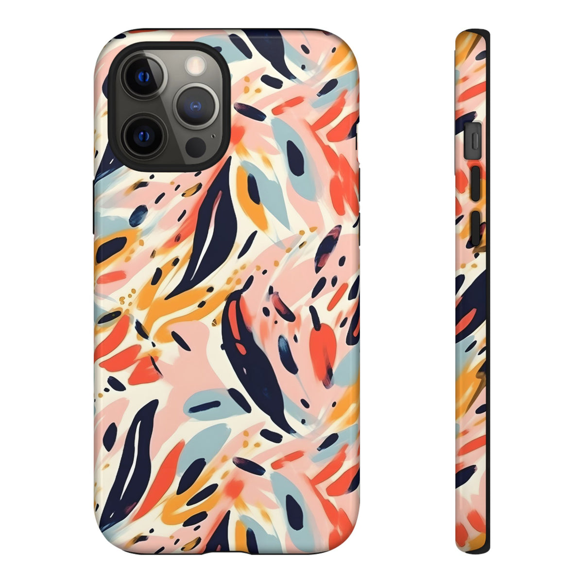 Abstract Painting Design Phone Case – Modern Art-Inspired Phone Cover 2