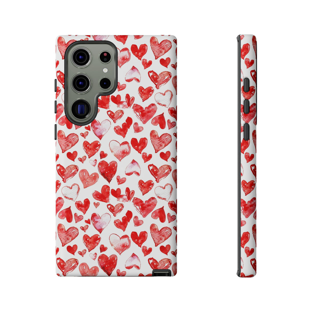 Heart Pattern Phone Case – Stylish & Loving Design for Your Device 813