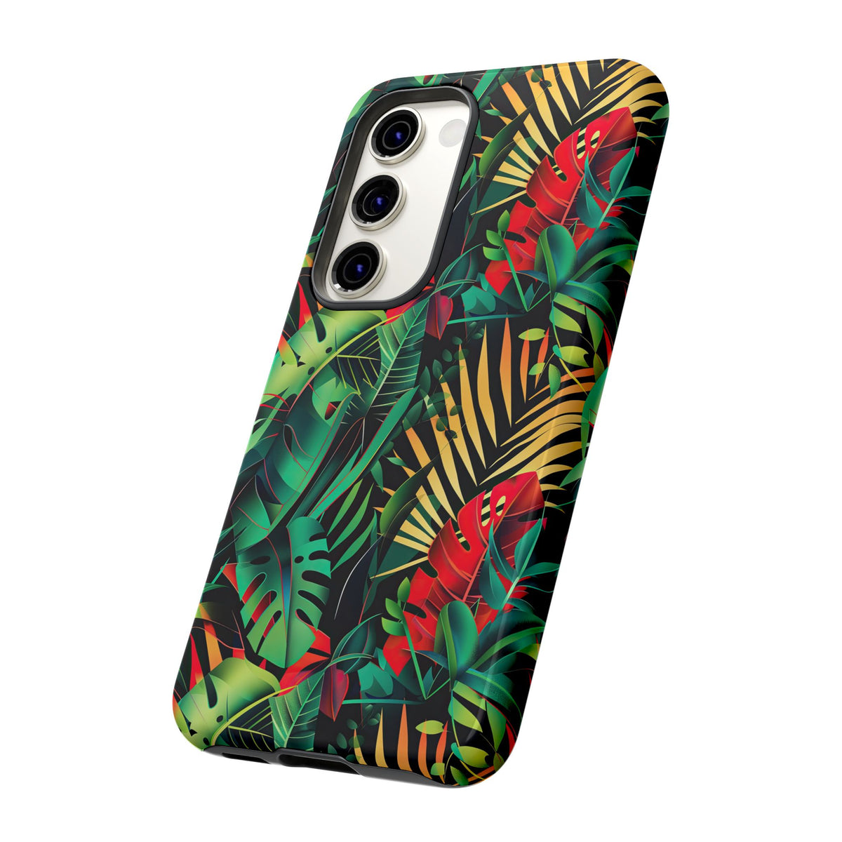 Jungle Collage Phone Case – Vibrant & Durable Nature-Inspired Protection