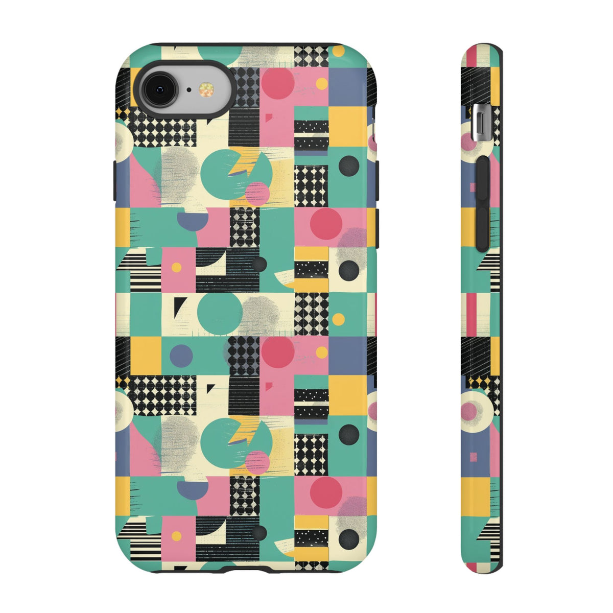 Retro 80s Seamless Phone Case – Vintage Style Meets Modern Protection 289