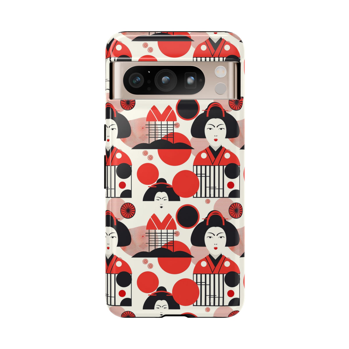 Japanese Pattern Phone Case – Elegant & Timeless Design for Your Phone 018