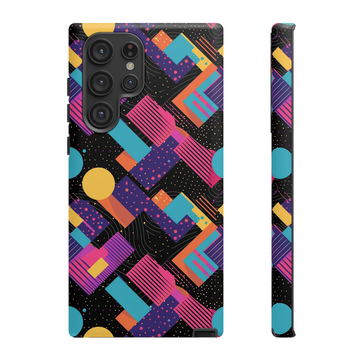 Retro 80s Seamless Phone Case – Vintage Style Meets Modern Protection 088