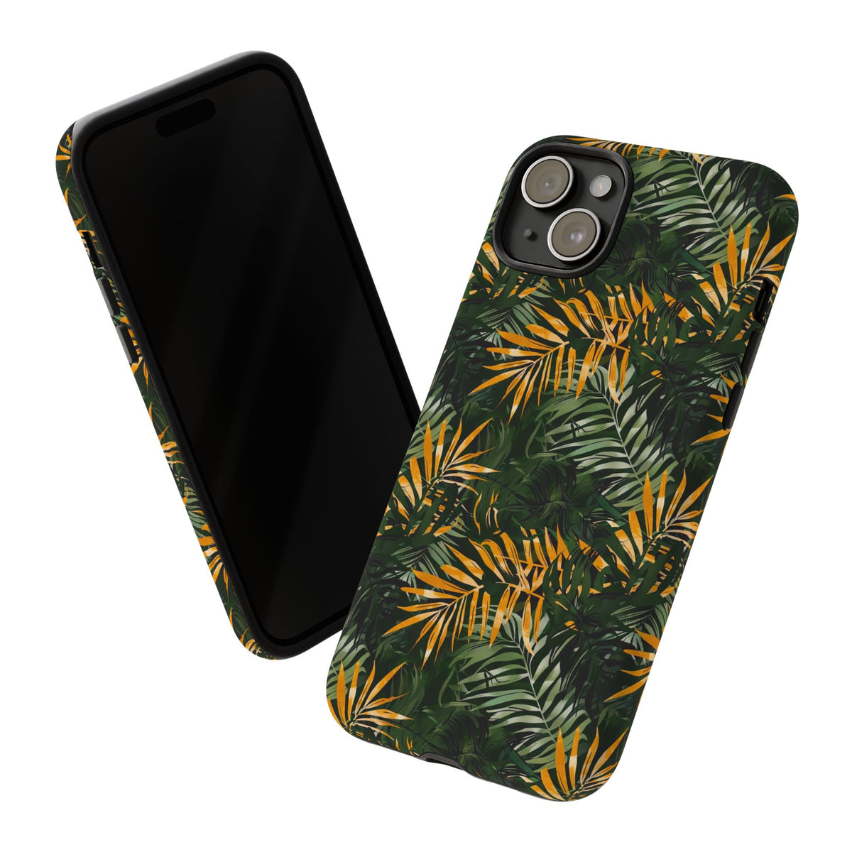 Jungle Pattern Phone Case – Exotic & Lush Design for Your Phone 332