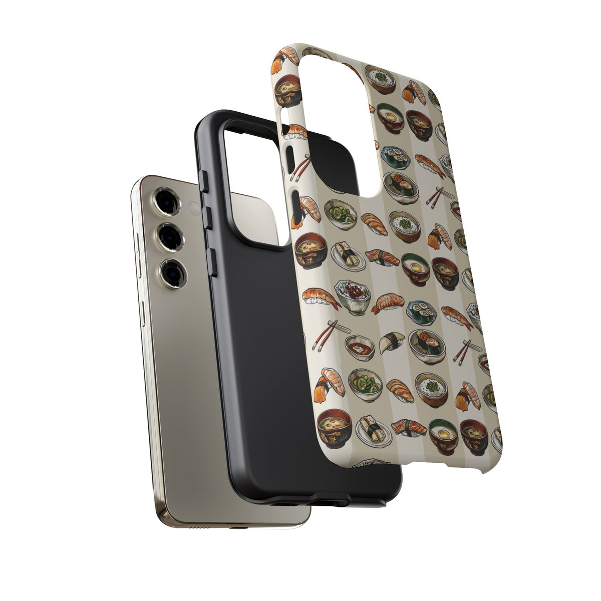 Japanese Pattern Phone Case – Elegant & Timeless Design for Your Phone 038