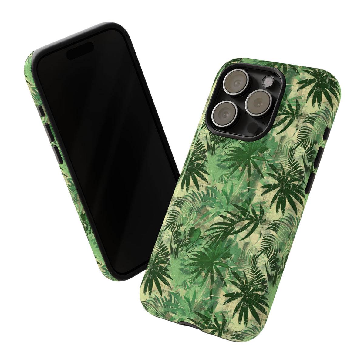 Jungle Pattern Phone Case – Exotic & Lush Design for Your Phone 336