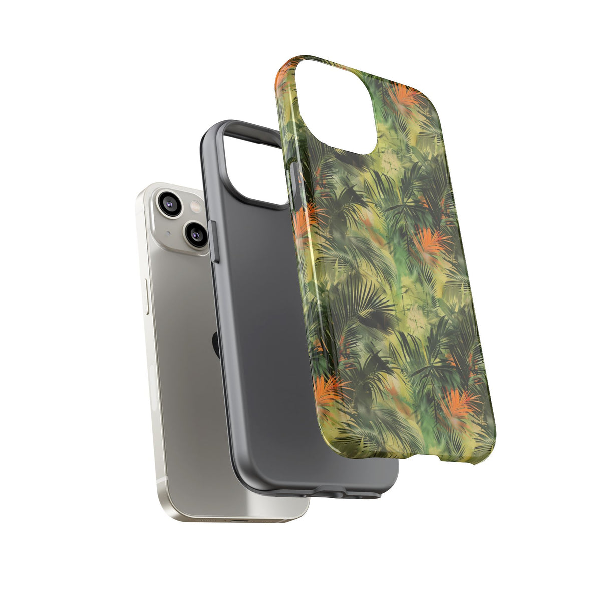 Jungle Pattern Phone Case - Tropical Nature Print for Ultimate Protection