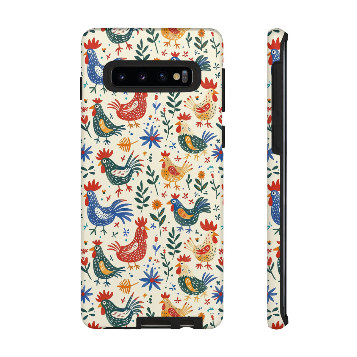 Birds Seamless Pattern Phone Case – Elegant and Timeless Avian Design 8