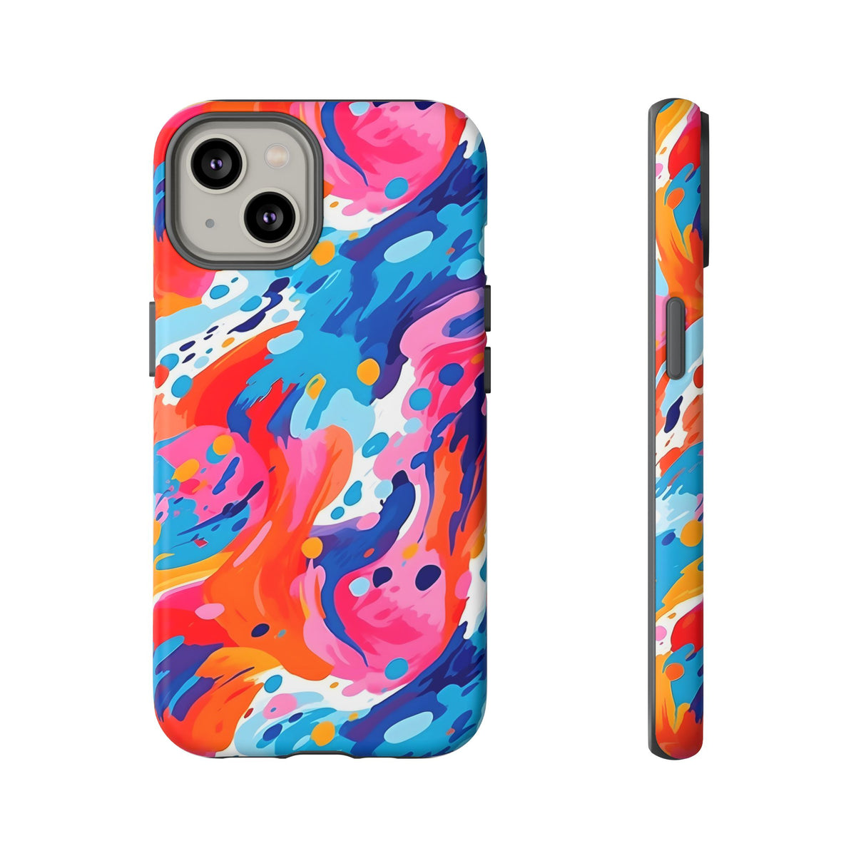 Abstract Painting Design Phone Case – Modern Art-Inspired Phone Cover 4