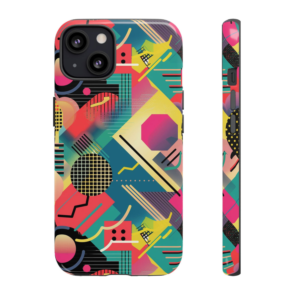Retro 80s Seamless Phone Case – Vintage Style Meets Modern Protection 42