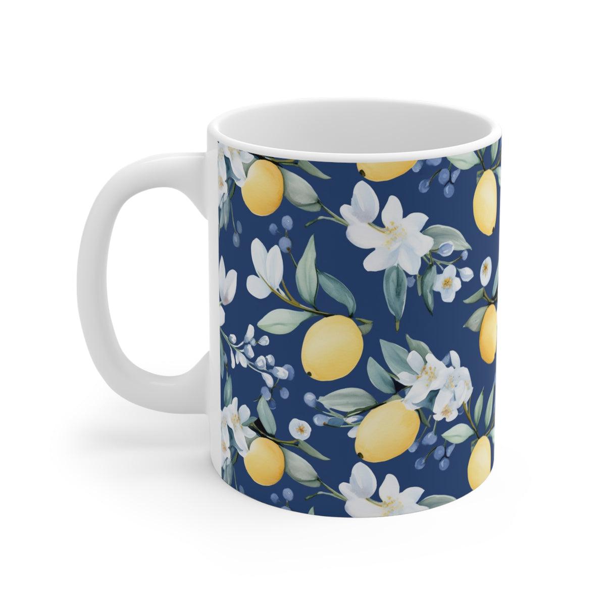 Various Watercolor Design All Over Coffee Mug – Unique Artistic Ceramic Coffee Cup 331