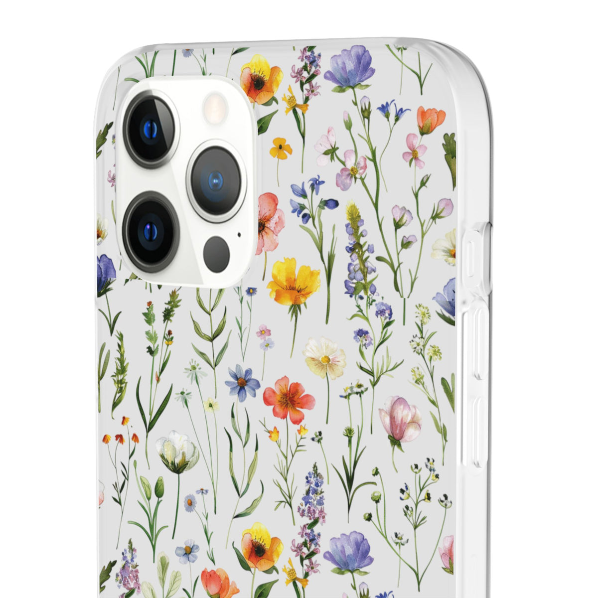 Wildflowers Pattern Phone Case – Embrace Nature with Every Call