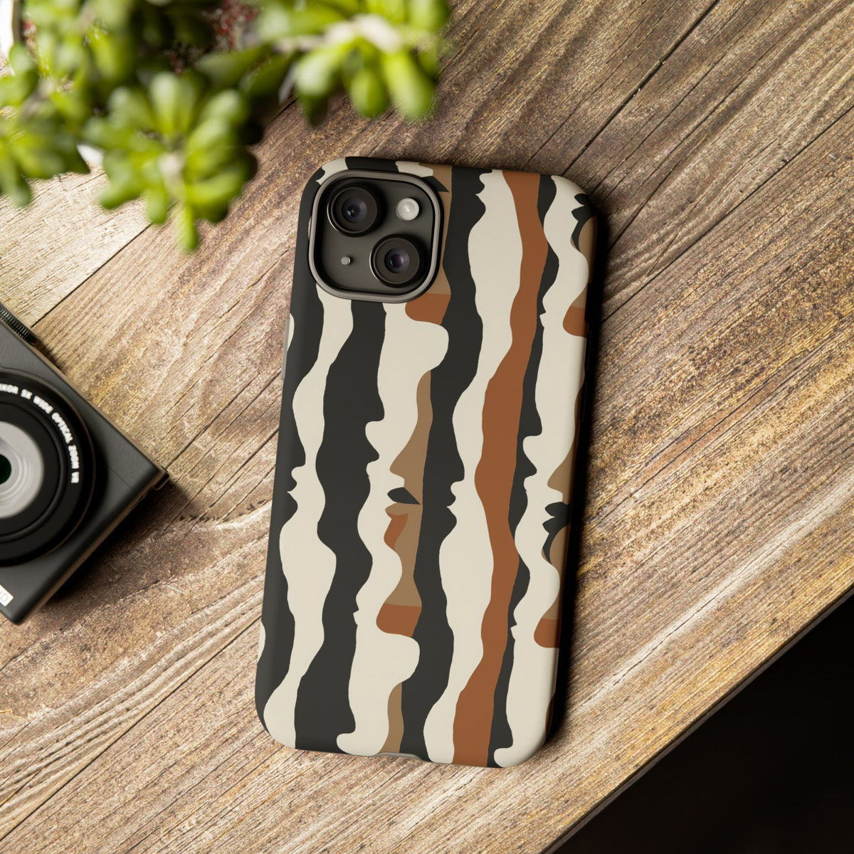 Stylish African Pattern Phone Case – Unique and Vibrant Protection 158