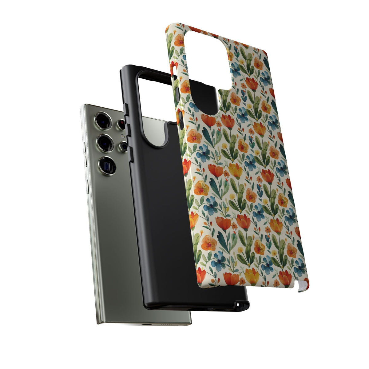 Spring Pattern Phone Case – Fresh & Vibrant Design for Your Phone 398