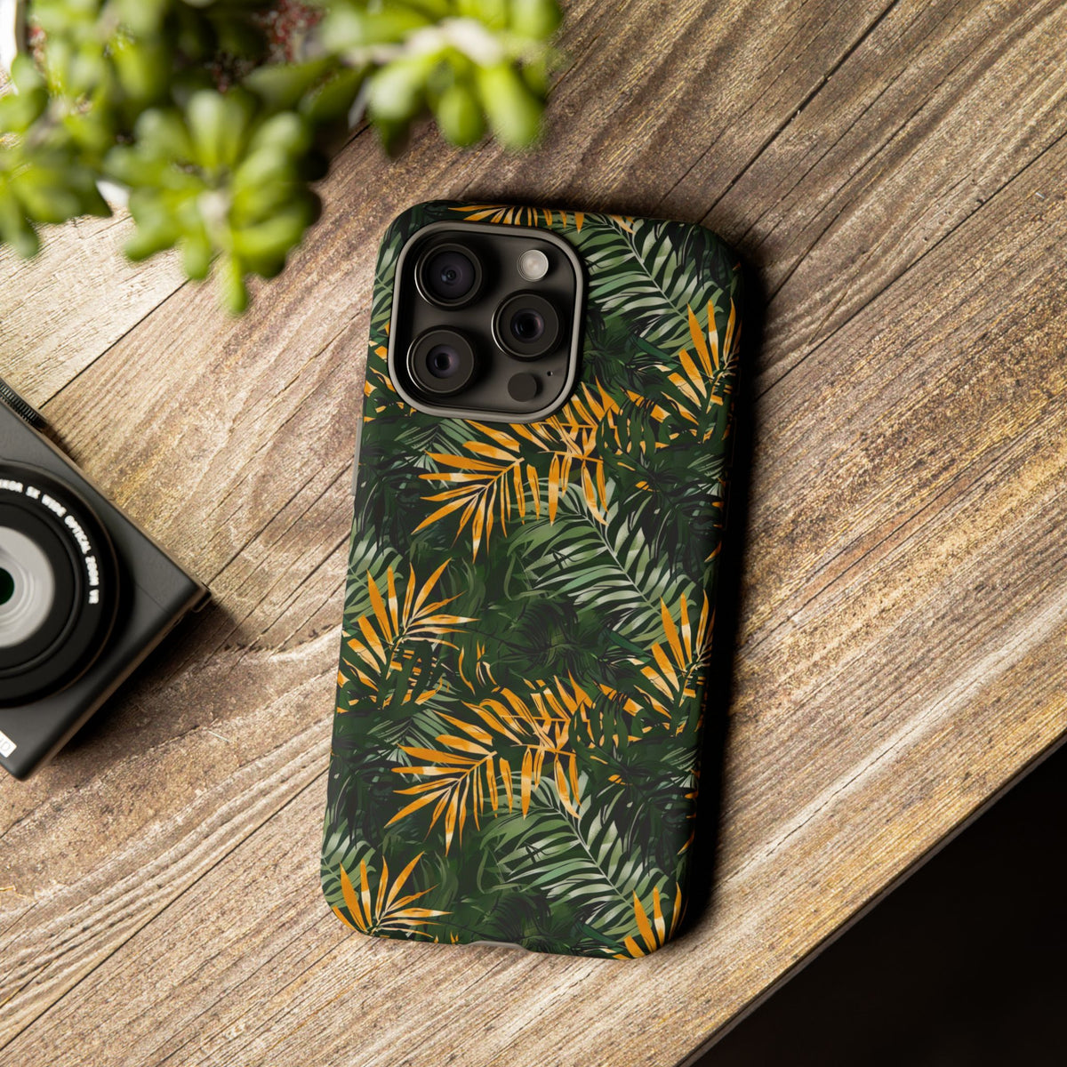 Jungle Pattern Phone Case – Exotic & Lush Design for Your Phone 332