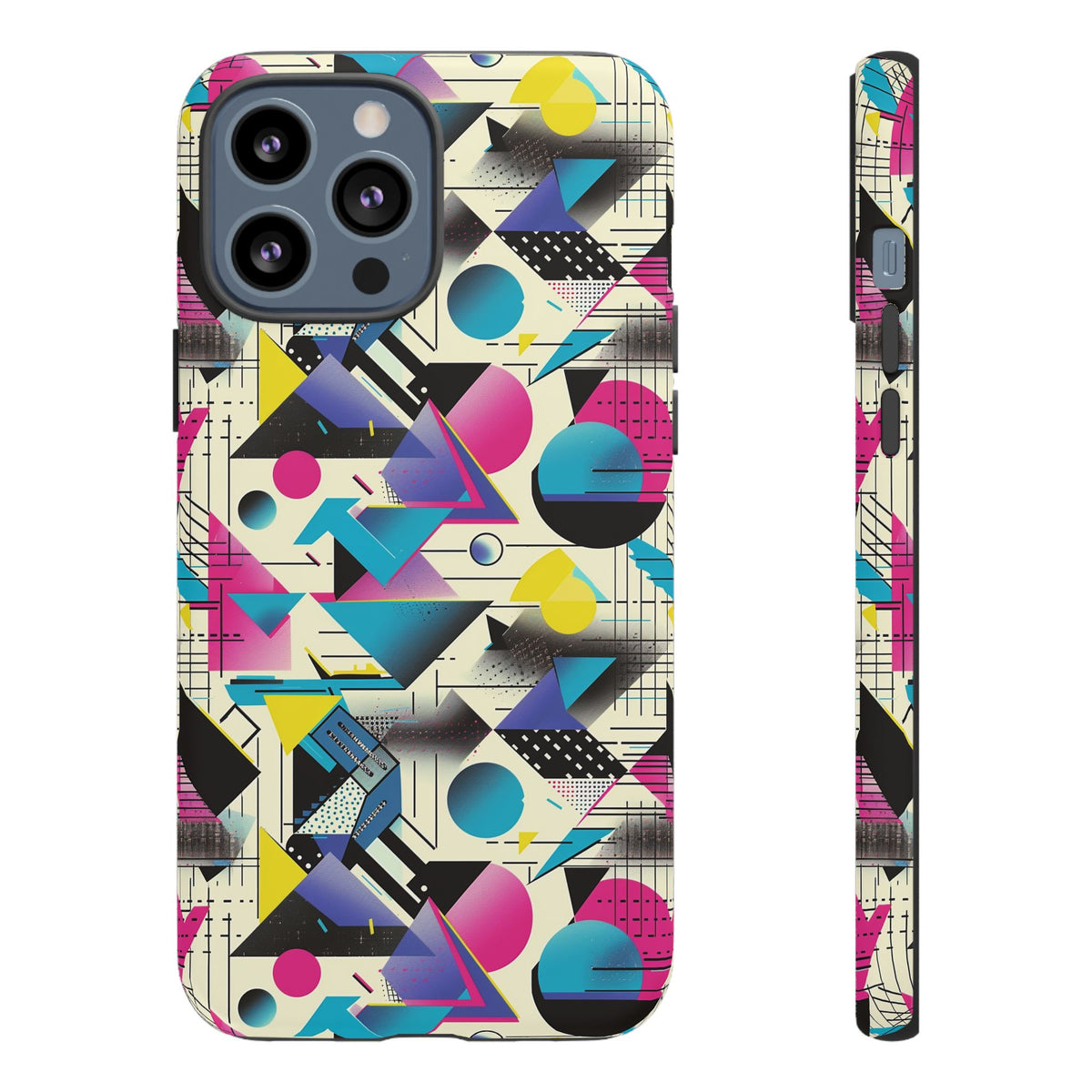 Retro 80s Seamless Phone Case – Vintage Style Meets Modern Protection 202