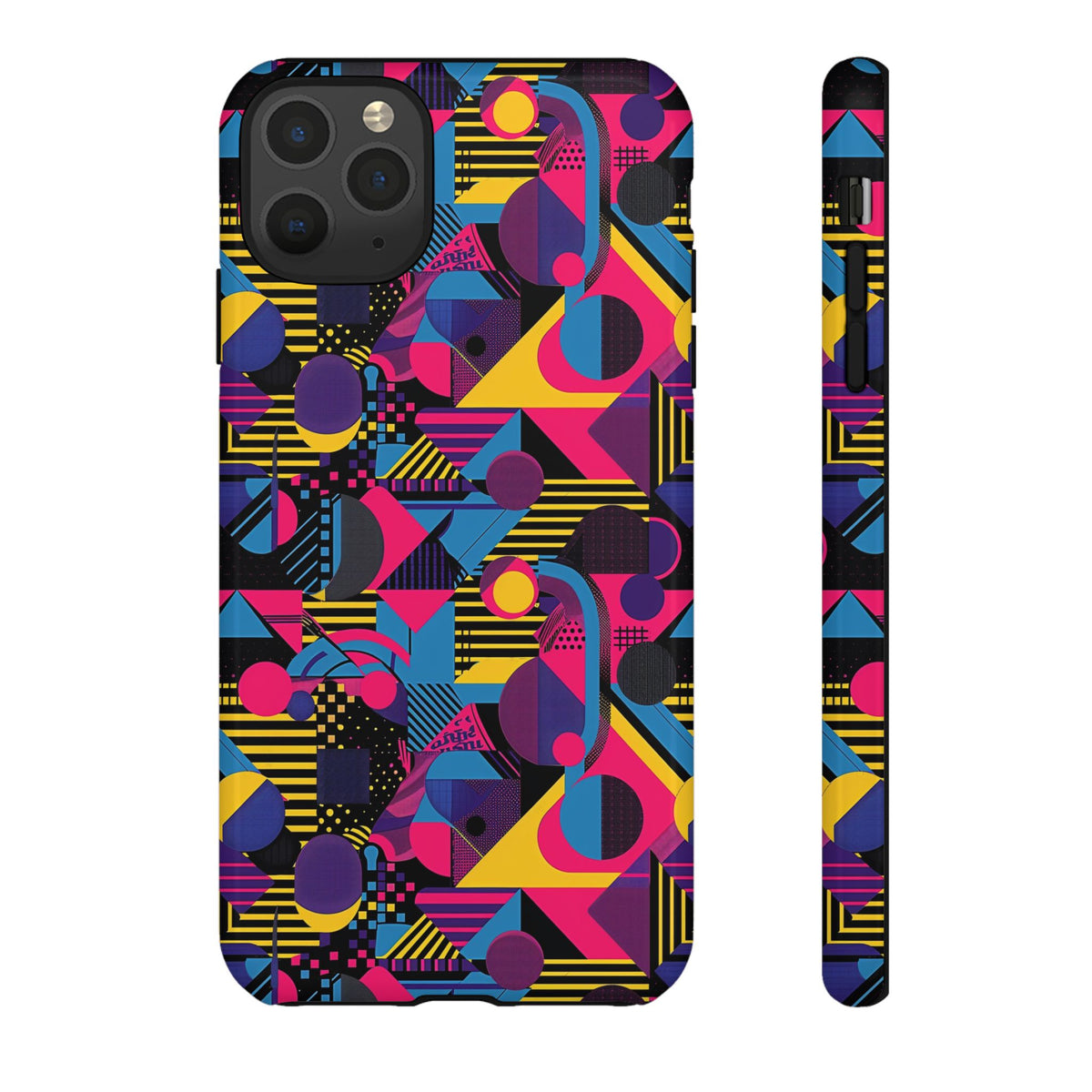 Retro 80s Seamless Phone Case – Vintage Style Meets Modern Protection 085