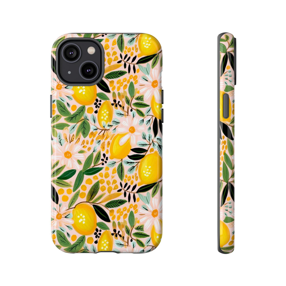 Cute Summer Lemons Phone Case – Refreshing Citrus Design for Your Phone 2