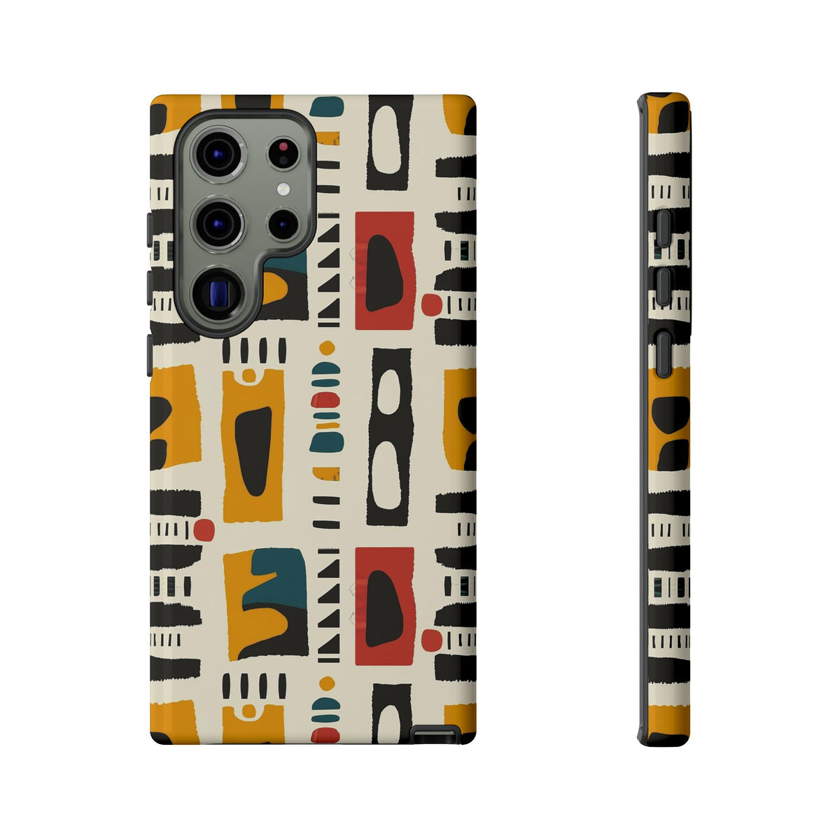 Stylish African Pattern Phone Case – Unique and Vibrant Protection 260