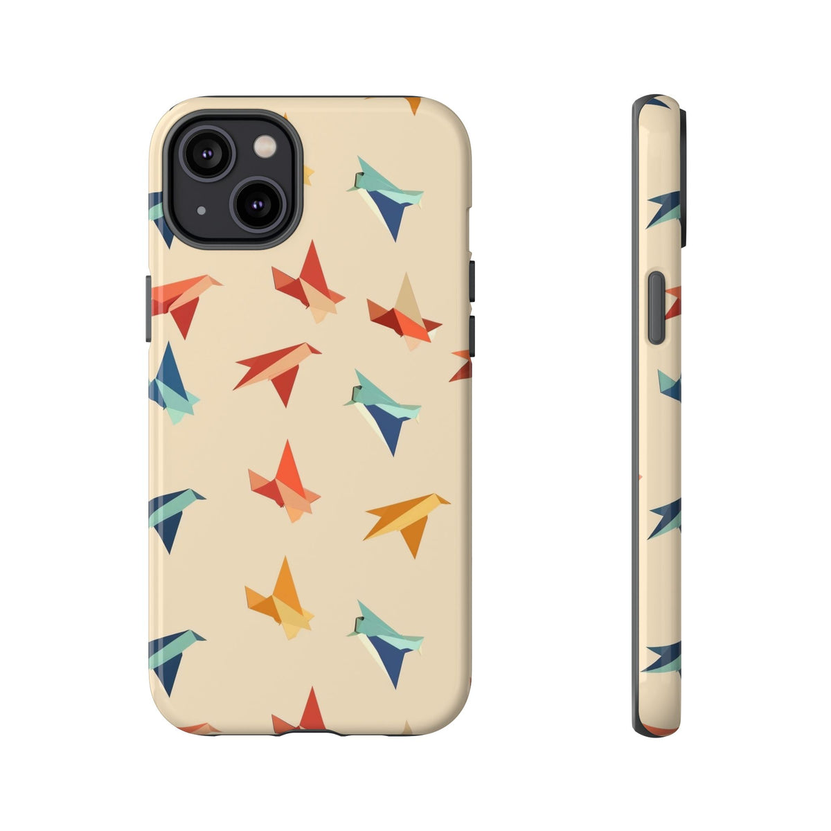 Birds Seamless Pattern Phone Case – Elegant and Timeless Avian Design 4