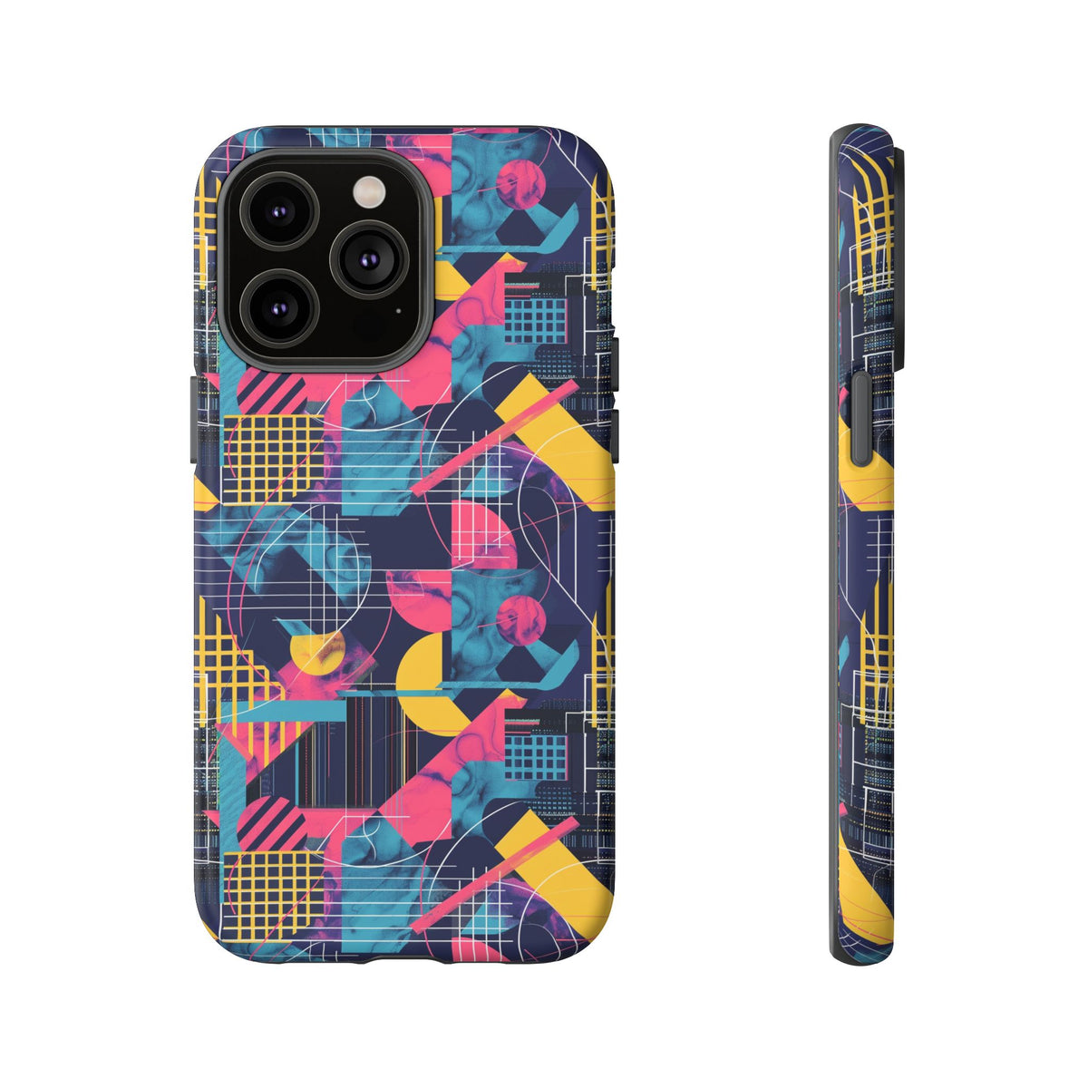 Retro 80s Seamless Phone Case – Vintage Style Meets Modern Protection 188