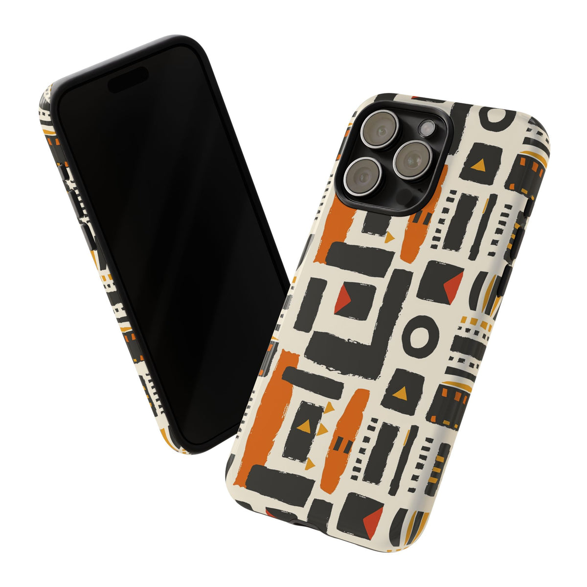 Stylish African Pattern Phone Case – Unique and Vibrant Protection 121